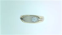 Ring Sommer Man Anello Con Pietra in Gold Diamante 0.01 Ct UOMO DIA CT 0.01 G/VS - UOMO DIA CT 0.01 G/VS